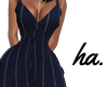 ha. Blue Pin Jumpsuit