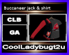 Buccaneer jack & shirt