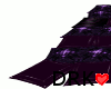 -Drk- Black Purple Pillo