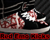 Red Emo Kicks