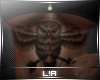 L!A owl tattoo