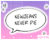 ♡ bubble | newjeans