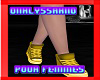 WE! wazzy shoes gold