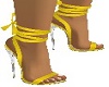 Marta yellow heels