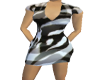 zebra dress (mini)
