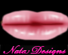 pink pouty lipstick