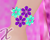 X* Flower Bracelet