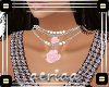 ♥A♥ Necklace rose wp