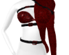Vi Strap burgundi top