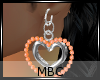 MBC|Dance Earring Orange