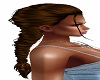 Brown Mermaid braid hair