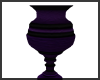 Purple/Black Accent Vase