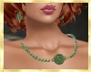 Semara Earrings Green