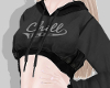 ℛ CHILL Black Sweater