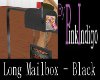 PI - Long Mailbox-Black