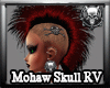 *M3M*Mohaw Skull RedVamp