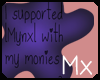 M` 69k Support sticker