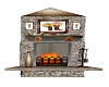Country Corner Fireplace