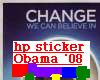 Obama '08 sticker