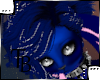 T: Blue Bun Hair V3