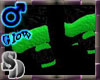 Glow Armour Shoes Green