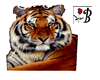 Tiger 3d Wall Plaque