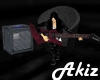 ]Akiz[ Chair With Guitar