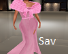 Pink Poodle Gown