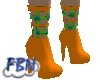 Orange Mage Boots 1