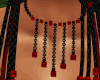 Black N Red Jewelry Set