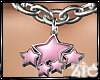 Kawaii Star Chain Pink