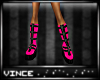 [VC] PVC Boots Pink