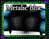 Metalic Blue Cuddles