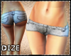 ! DZ| White Mini Shorts