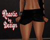 Wrap skirt black
