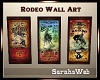 Rodeo Flyers Wall Art
