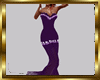 Drv. Purple Lace Gown