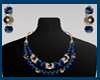 Galaxy Blue Jewelry Set