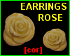 [cor] Rose earrings