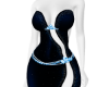 Sexy blue dress