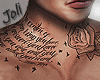 Love ♥ Neck Tattoo