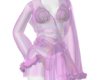 pink holo robe