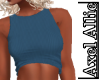 AA DENIM KNIT CROP TOP