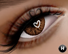 H | Heart Eyes Brown