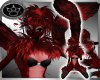 MRW|Red Furry L Cat Tail