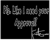 [K] Approval Sticker