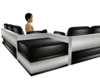 black end couch
