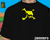 T-shirt Skull Green