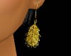 (H)Gold pattern earrings