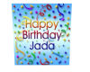 SNK Jada Birthday Sign